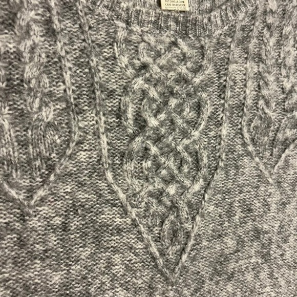 MAX STUDIO Shift Sweater Dress heather gray M - Picture 4 of 7